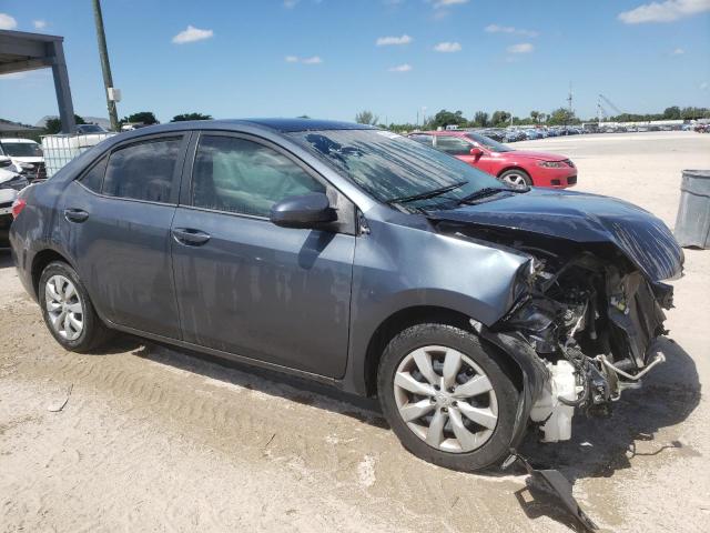 2T1BURHE7GC623407 - 2016 TOYOTA COROLLA L 蓝色 照片 4