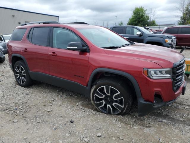 1GKKNULS9MZ146918 - 2021 GMC ACADIA SLT RED photo 4