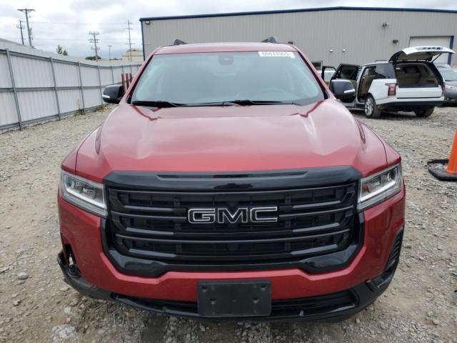 1GKKNULS9MZ146918 - 2021 GMC ACADIA SLT RED photo 5