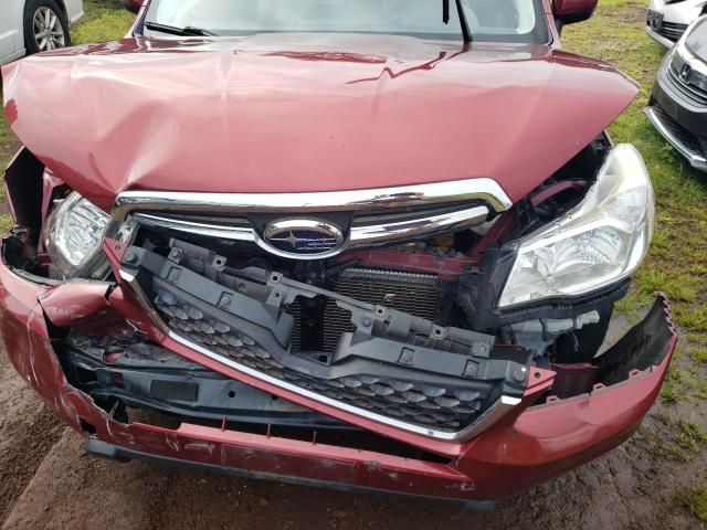 JF2SJADC0GG551306 - 2016 SUBARU FORESTER 2.5I PREMIUM 勃艮第红 照片 12