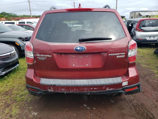 JF2SJADC0GG551306 - 2016 SUBARU FORESTER 2.5I PREMIUM 勃艮第红 照片 6
