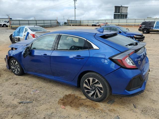 SHHFK7H25HU214464 - 2017 HONDA CIVIC LX BLUE photo 2