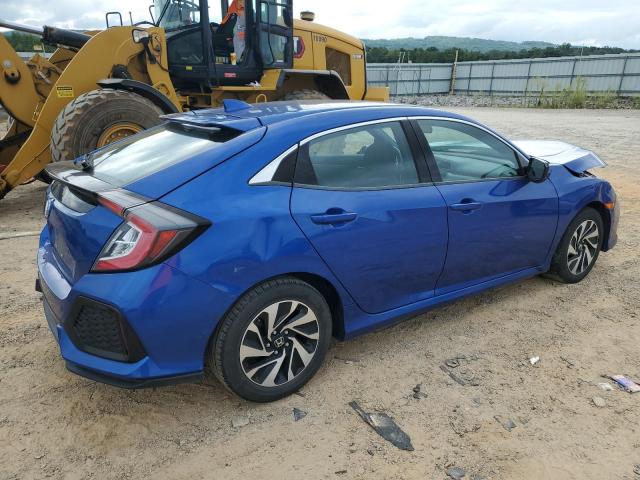 SHHFK7H25HU214464 - 2017 HONDA CIVIC LX BLUE photo 3