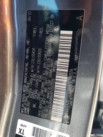 5TDKDRBHXPS507029 - 2023 TOYOTA HIGHLANDER L 灰色 照片 12