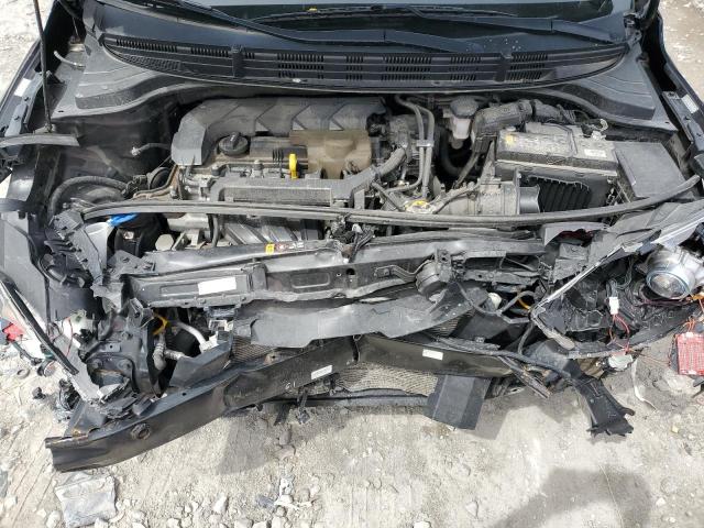 3KPA24AD9LE303281 - 2020 KIA RIO LX BLACK photo 11