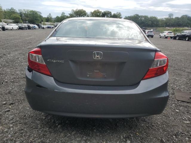 19XFB2F53CE388551 - 2012 HONDA CIVIC LX GRAY photo 6
