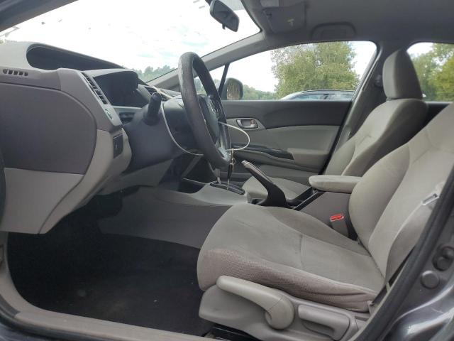 19XFB2F53CE388551 - 2012 HONDA CIVIC LX GRAY photo 7