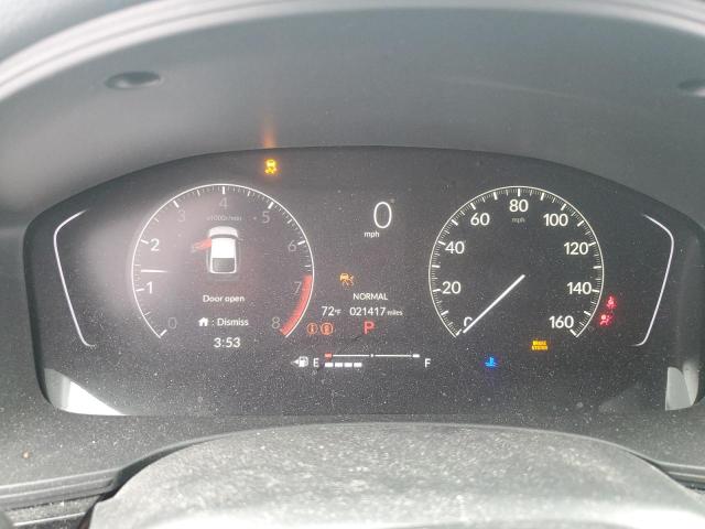 19XFL2H89NE024061 - 2022 HONDA CIVIC SPORT ნაცრისფერი ფოტო 9