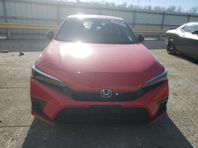 2HGFE2F51NH541508 - 2022 HONDA CIVIC SPORT RED photo 5