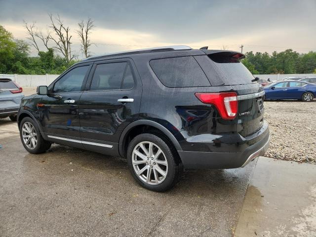 1FM5K8F8XHGB77231 - 2017 FORD EXPLORER LIMITED BLACK photo 2