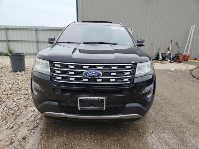 1FM5K8F8XHGB77231 - 2017 FORD EXPLORER LIMITED BLACK photo 5