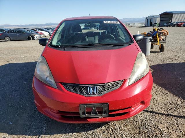 JHMGE8H21AS002638 - 2010 HONDA FIT წითელი ფოტო 5