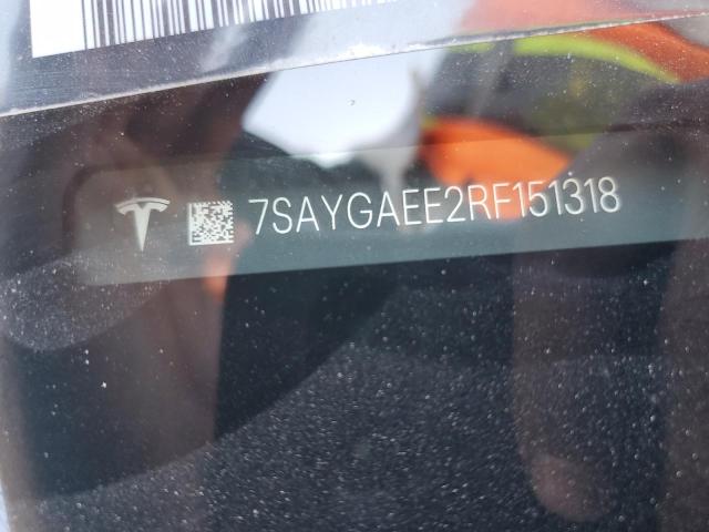 7SAYGAEE2RF151318 - 2024 TESLA MODEL Y Ақ фото 13