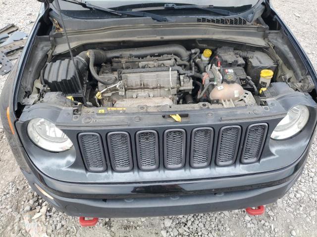 ZACCJBCT7GPE14313 - 2016 JEEP RENEGADE TRAILHAWK BLACK photo 12