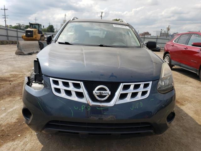 JN8AS5MV9EW719340 - 2014 NISSAN ROGUE SELE S BLUE photo 5