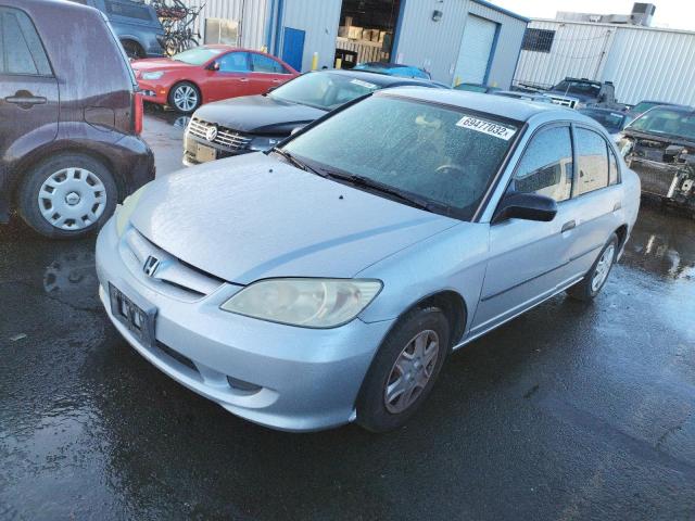 2HGES16324H600819 - 2004 HONDA CIVIC DX VP Gümüş foto 1