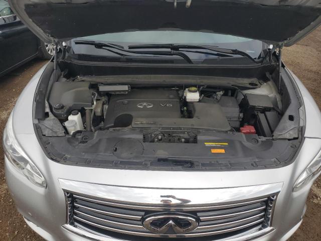 5N1AL0MM8EC537998 - 2014 INFINITI QX60 SILVER photo 11