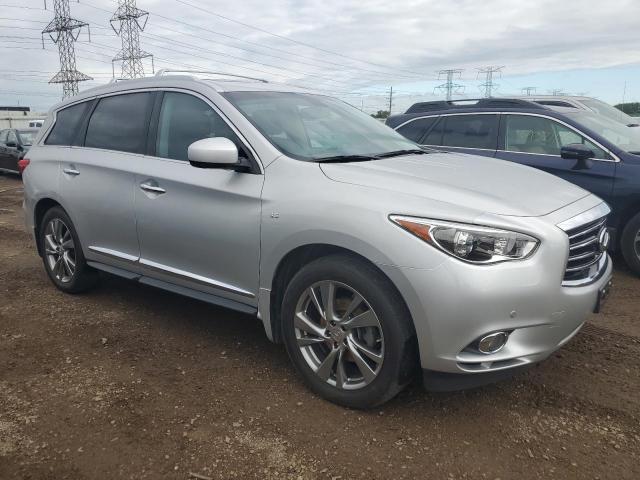 5N1AL0MM8EC537998 - 2014 INFINITI QX60 SILVER photo 4
