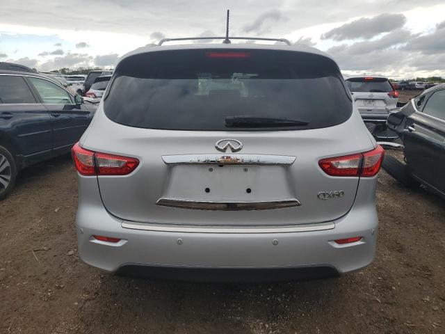5N1AL0MM8EC537998 - 2014 INFINITI QX60 SILVER photo 6