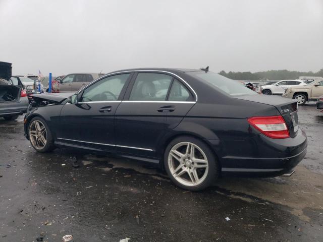 WDDGF8BB9BR181176 - 2011 MERCEDES-BENZ C 300 4MATIC BLACK photo 2