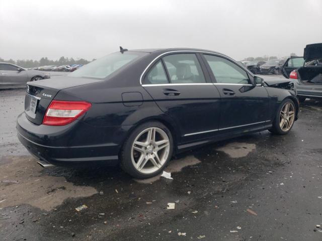 WDDGF8BB9BR181176 - 2011 MERCEDES-BENZ C 300 4MATIC BLACK photo 3