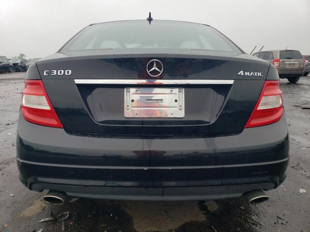 WDDGF8BB9BR181176 - 2011 MERCEDES-BENZ C 300 4MATIC BLACK photo 6