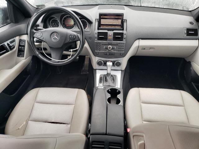 WDDGF8BB9BR181176 - 2011 MERCEDES-BENZ C 300 4MATIC BLACK photo 8