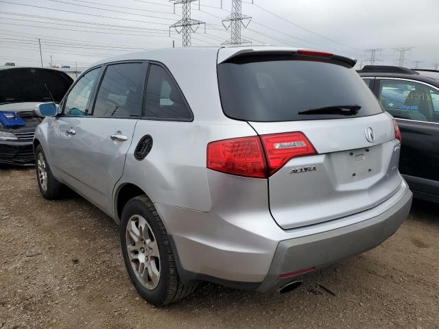 2HNYD28268H512307 - 2008 ACURA MDX GRAY photo 2