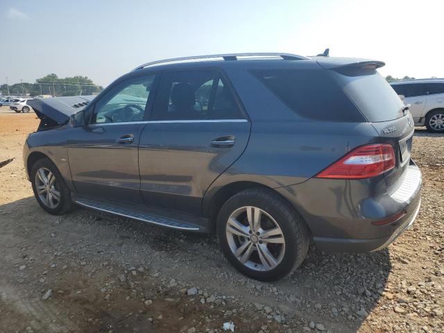 4JGDA5HB0CA053311 - 2012 MERCEDES-BENZ ML 350 4MATIC BLACK photo 2