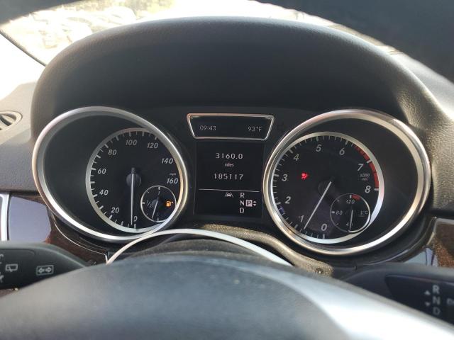 4JGDA5HB0CA053311 - 2012 MERCEDES-BENZ ML 350 4MATIC BLACK photo 9