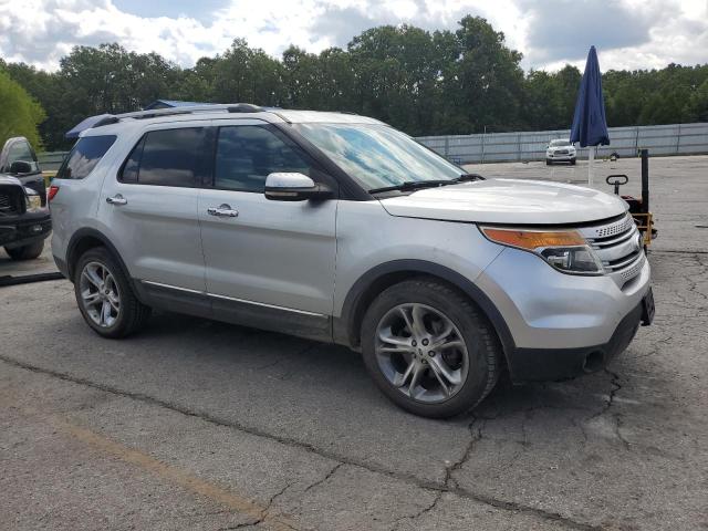 1FM5K7F89DGA50944 - 2013 FORD EXPLORER LIMITED SILVER photo 4