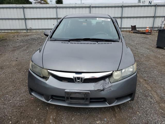2HGFA16679H351443 - 2009 HONDA CIVIC LX-S CHARCOAL photo 5