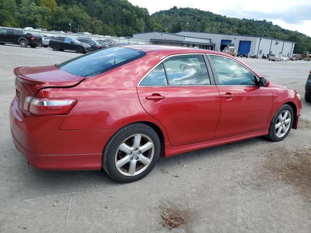 4T1BE46K37U027265 - 2007 TOYOTA CAMRY CE RED photo 3