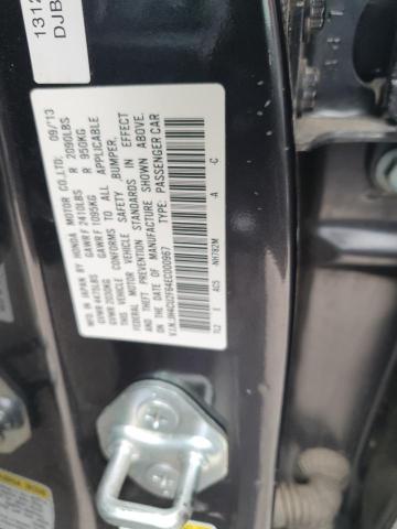 JH4CU2F64EC000967 - 2014 ACURA TSX TECH ნაცრისფერი ფოტო 13