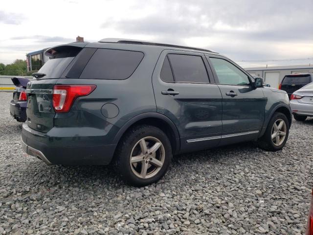 1FM5K8D87GGA27725 - 2016 FORD EXPLORER XLT Verde foto 3