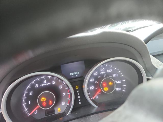 19UUA8F26AA001267 - 2010 ACURA TL ნაცრისფერი ფოტო 9