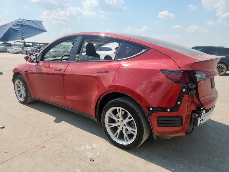 7SAYGDEE7PA153089 - 2023 TESLA MODEL Y Kırmızı fotoğraf 2