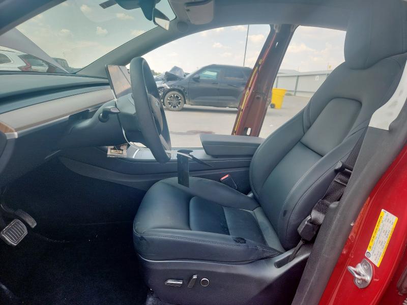 7SAYGDEE7PA153089 - 2023 TESLA MODEL Y Kırmızı fotoğraf 7