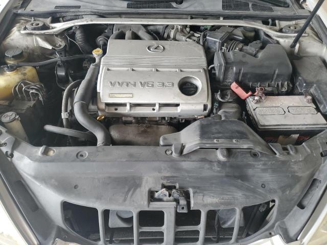 JTHBA30G755135196 - 2005 LEXUS ES 330 SILVER photo 11