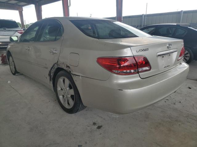 JTHBA30G755135196 - 2005 LEXUS ES 330 SILVER photo 2