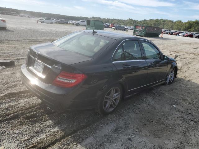 WDDGF8AB2EA951142 - 2014 MERCEDES-BENZ C 300 4MATIC BLACK photo 3