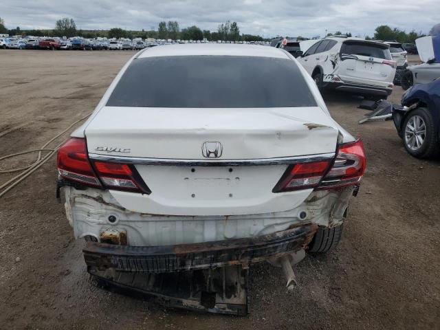 2HGFB2F41EH013614 - 2014 HONDA CIVIC LX WHITE photo 6