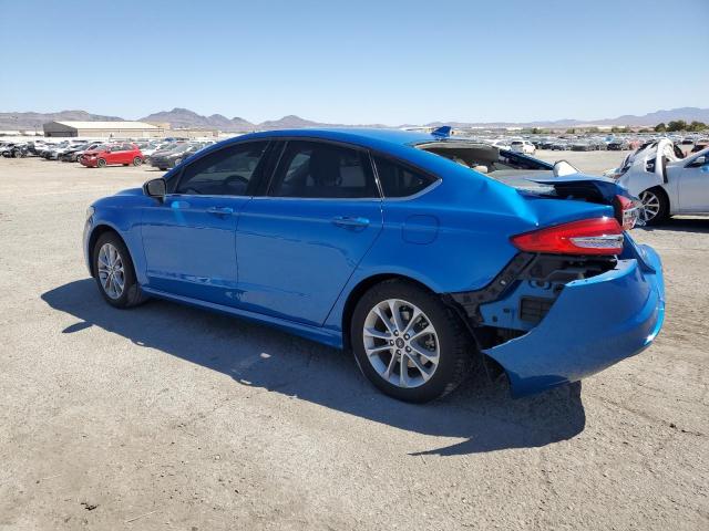 3FA6P0HD3LR233040 - 2020 FORD FUSION SE BLUE photo 2