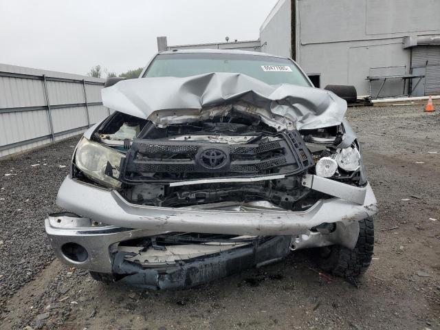 5TFUY5F14DX289839 - 2013 TOYOTA TUNDRA DOUBLE CAB SR5 SILVER photo 5