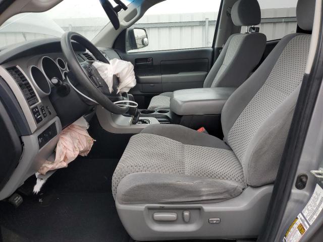 5TFUY5F14DX289839 - 2013 TOYOTA TUNDRA DOUBLE CAB SR5 SILVER photo 7