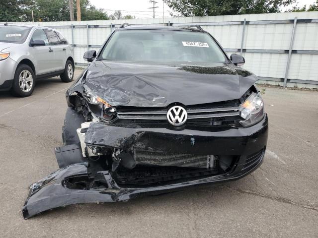 3VWPL7AJ5EM607325 - 2014 VOLKSWAGEN JETTA TDI BLACK photo 5