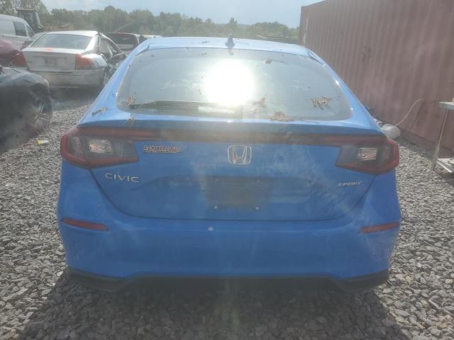 19XFL2H83PE002222 - 2023 HONDA CIVIC SPORT Көк фото 6