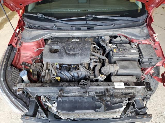 3KPC24A37KE069950 - 2019 HYUNDAI ACCENT SE Красный фото 11