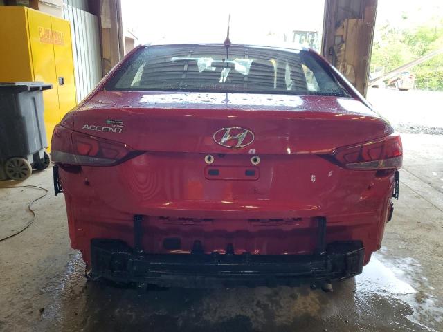 3KPC24A37KE069950 - 2019 HYUNDAI ACCENT SE Красный фото 6
