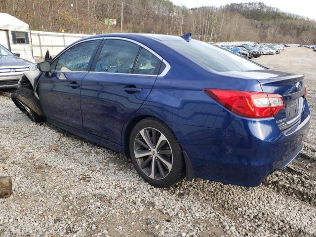 4S3BNAN63G3006915 - 2016 SUBARU LEGACY 2.5I LIMITED BLUE photo 2